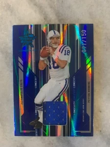 Leaf Rookies & Stars Longevity Sapphire 2005 - Peyton Manning #071/150 - Imagen 1 de 2
