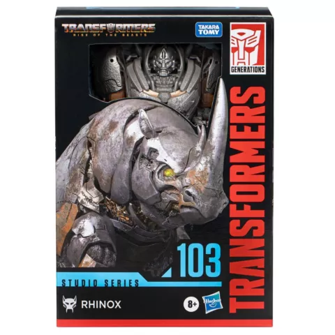 TRANSFORMERS STUDIO SERIES RISE OF THE BEASTS #103 VOYAGER RHINOX ACTION FIGURE Cover