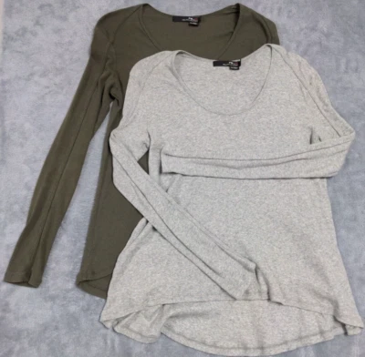 Prendas para el torso Ralph Lauren RLX manga larga verde y gris talla pequeña Foto 1 de 4