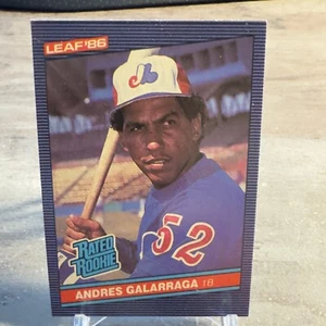 1986 Leaf Canadian - Rated Rookies #27 Andres Galarraga (RC).  Nm - Picture 1 of 2