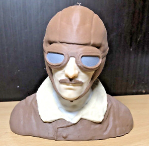 1/4 scale WW1 RC coloured pilot bust with posable head. Made in the UK
