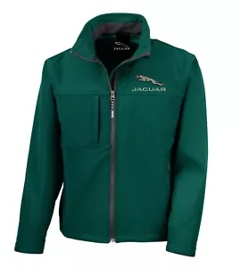 Chaqueta Jaguar Cálida Suave Carcasa Bordada A prueba de Duchas, Transpirable y A prueba de Viento - Imagen 1 de 17
