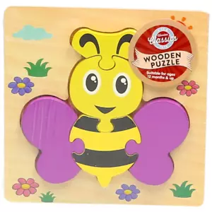 My 1st Wooden Bumble Bee Child's Puzzle Suitable From 12 Months+ - Picture 1 of 1