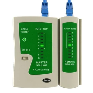 Testeur de câble réseau/téléphone USB UTP LAN PC RJ11 RJ12 RJ45 Cat5 Cat6 - Photo 1/2