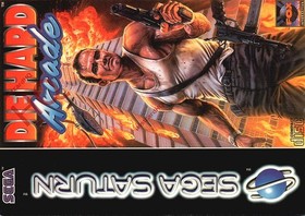 Picture Postcard_ Advertising, Die Hard Arcade, Sega Saturn Computer Game