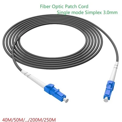 TPU Outdoor Armored Fiber Optic Cable Simplex OS2 Single Mode Fiber Patch Cable - Image 1 of 4