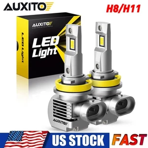 AUXITO 6000K Super Blanco H11 H8 H9 LED Bombilla Luz Alta Baja Kit Faro - Imagen 1 de 12