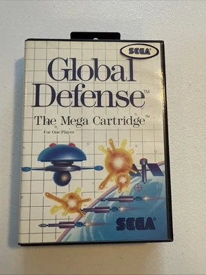 TESTED Global Defense (1988) Sega Master System CIB/Complete Tested Video Game - Image 1 of 4