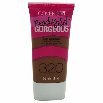 COVERGIRL Ready Set Gorgeous Foundation Soft Sable 320, 1 oz (packaging may... - Image 1 of 4