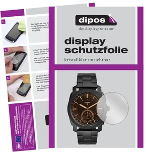 6x Displayschutzfolie für Fossil Q Maschinenschutz glasklar dipos - Bild 1 von 4
