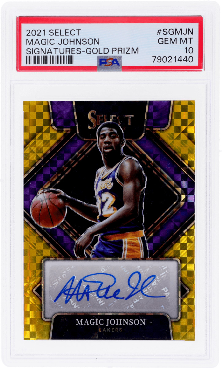 PSA10 magic johnson crown e 8枚限定 Magic Johnson Professional Sports Authenticator (PSA