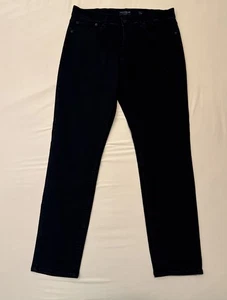 Lucky Brand Jeans Men 34x34 Black Denim 412 Athletic Slim Stretch Cowboy - Picture 1 of 7