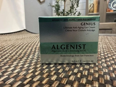 ALGENIST GENIUS ULTIMATE CREMA PARA OJOS ANTI ENVEJECIMIENTO 0,5 OZ / 15 ML, Sellada Foto 1 de 4