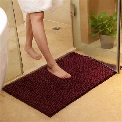 40 * 60 см шенильный коврик противоскользящий коврик для ванной комнаты коврик для спальни напольный коврик ковер - Изображение 1 из 4