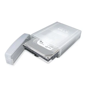 ICY BOX IB-AC602A Schutz Box für 3,5" Festplatten Gehäuse Hülle Cover stapelbar - Bild 1 von 2