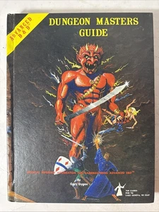 1979 TSR AD&D 1st Ed. Advanced Dungeons & Dragons Dungeon Masters Guide 1st Rev - Picture 1 of 8
