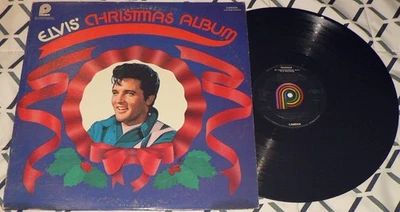 ELVIS PRESLEY Elvis' Christmas Album 1975 Pickwick CAS-2428 Xmas Rock Vinyl LP Foto 1 de 4