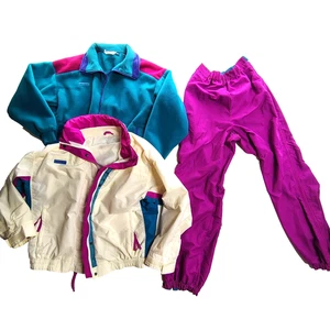 NEW Columbia Bugaboo Vintage Ski Coat Pants 3pc Set XL Women's White Reversable - Picture 1 of 23