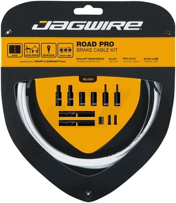 Kit de cables de freno Jagwire Pro Road SRAM preestirado blanco Foto 1 de 4