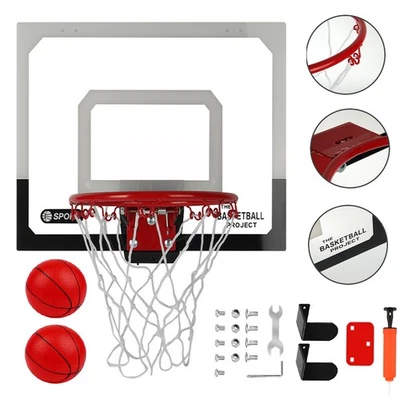Indoor Basketball Set Kinder Mini Basketballanlage Hängende Mini Basketballkorb - Bild 1 von 4