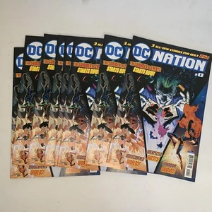 Lot Of 8 DC Nation #0 NM The Summer Of Events Starts Now  DC Comics New - Picture 1 of 3