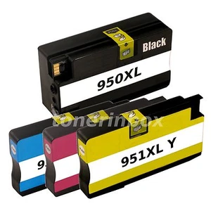4pk Compatible 950XL 951XL Ink Cartridge For HP OfficeJet Pro 251dw 276dw  - Picture 1 of 5
