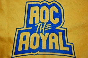 Pittsburgh ~ ROC The ROYAL ~ Fan TOWEL ~ Panther Mascot ~ Steve Petro - Imagen 1 de 3