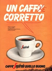 Caffè Segafredo Pubblicità Werbung 1981 Italian Magazine Advertising 31x23 - Picture 1 of 1