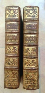 PETIT 1758 TRAITE DES MALADIES DES OS chez Cavelier (2 VOL) ILLUSTRE COMPLET - Picture 1 of 12