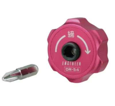 ENGINEER DR-54 Petit Ratchet Driver, 6.35mm Hex, 25mm Shaft, Compact Tool - Image 1 of 4
