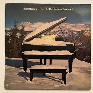 Supertramp - Even In The Quiet Moments... - With Printed Inner Sleeve - EX - Picture 1 of 3