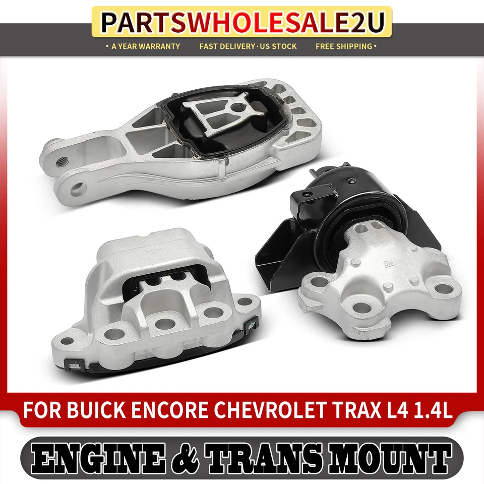 3pcs Engine & Auto Transmission & Torque Strut Mount for Chevrolet Trax Buick - Image 1 of 4