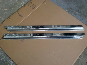 JAGUAR XJS COUPE TÜR ALUMINIUM TRITTPROFIL / PLATTEN PAAR GEBRAUCHT - Bild 1 von 8