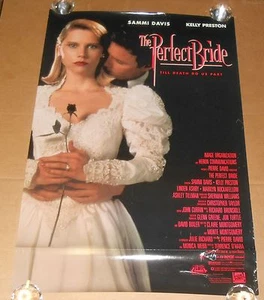 Póster de la película The Perfect Bride 1991 promoción 38x25,5 Sammi Davis Kelly Preston - Imagen 1 de 3