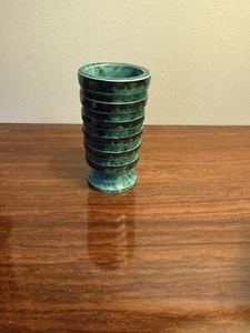 Wilhelm Kage Gustavsberg Argenta Art Deco Swedish Hand Glazed Bud Vase 4” - Picture 1 of 6