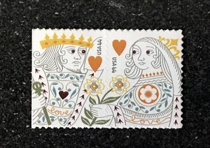 2009USA #4404-4405 44c King & Queen of Hearts - Pair From Booklet  Mint - Picture 1 of 1