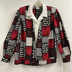 Camisa Allison Daley Mujer Talla 12 Botones Manga Larga con Hombreras. - Imagen 1 de 23