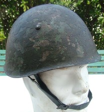 Elmetto italiano mimetico mod.1933 guerra di Spagna-bellico.