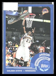 Jason Richardson 2002 Topps #7 (Golden State Warriors) - Imagen 1 de 2
