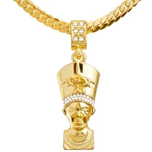 Colgante Egipcio Helado 20" 24" Miami Cadena Collar MCP 1119 - Imagen 1 de 8