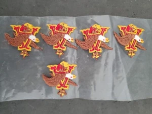 Set (5) Anheuser Busch Patches ca. 1"" x 1"" NEU - Bild 1 von 1