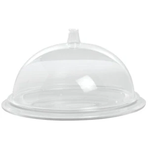 Cal-Mil Clear Acrylic Dry Tray and Dome - 8"Dia x 4"H - Picture 1 of 4