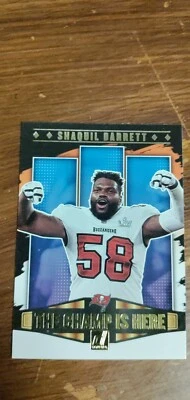 2021 Panini Donruss Champ is Here Shaquil Barrett Tampa Bay Buccaneers #CIH-20 - Image 1 of 2