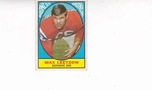 1967 TOPPS FOOTBALL #40 MAX LEETZOW ROOKIE DENVER BRONCOS - Picture 1 of 1