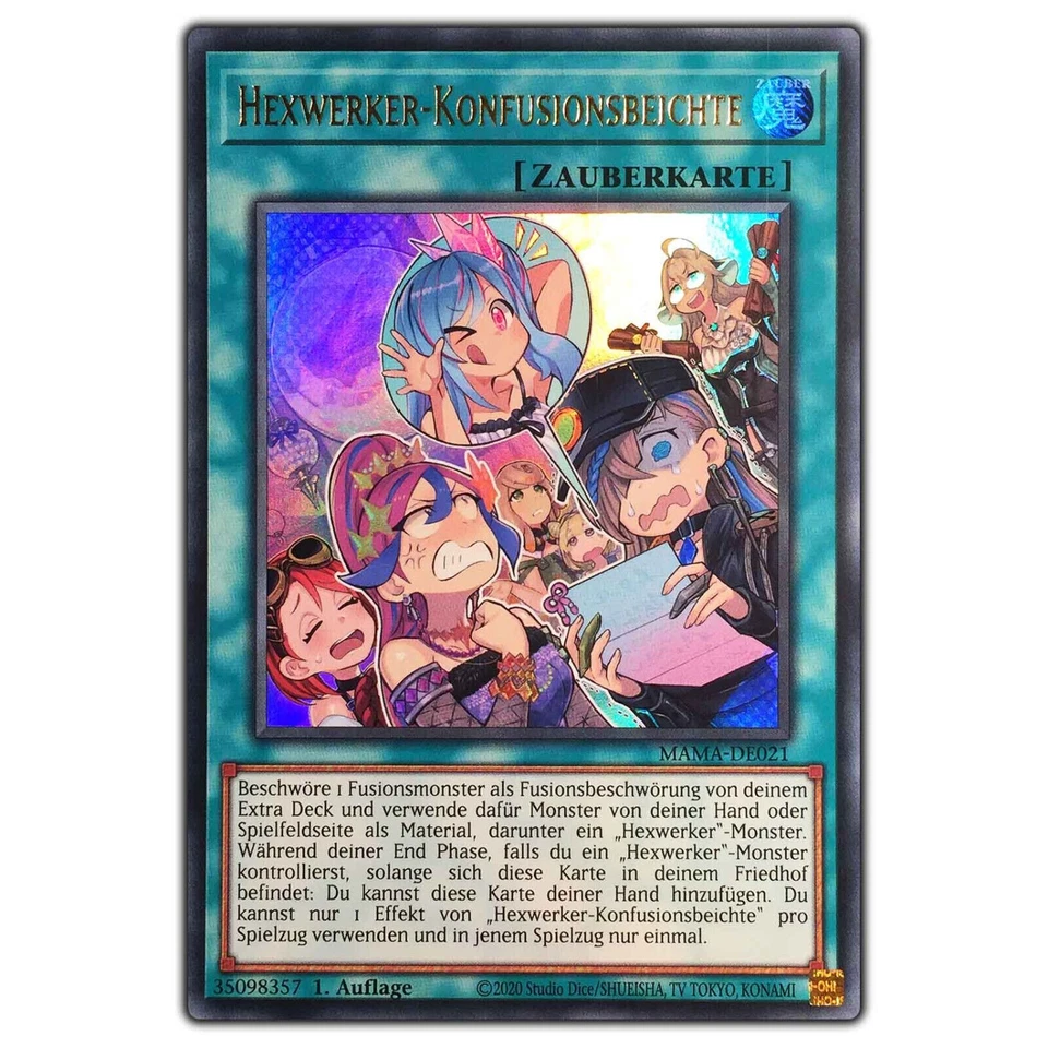 MAMA-DE021 Hexwerker-Konfusionsbeichte 1 Aufl. Ultra Rare aus Magnificent Mavens - Bild 1 von 1