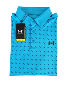 Polo da uomo Under Armour Playoff 2.0 Deuces PRTD taglia large nuova - Foto 1 di 12