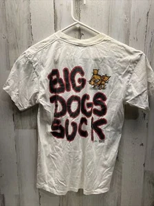 Maglietta PERRO LOCO CHIHUAHUA Vintage 1995 Chiave GRANDI CANI SUCCHIANO Tg L - Foto 1 di 5