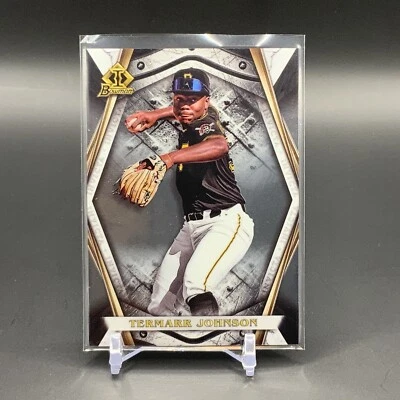 2022 Topps Bowman Chrome Draft Baseball Termarr Johnson Invicta #BI-4 (IYC475) - Image 1 of 2