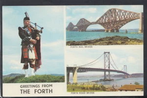 Scotland Postcard - Greetings From The Forth T3276 - Picture 1 of 2