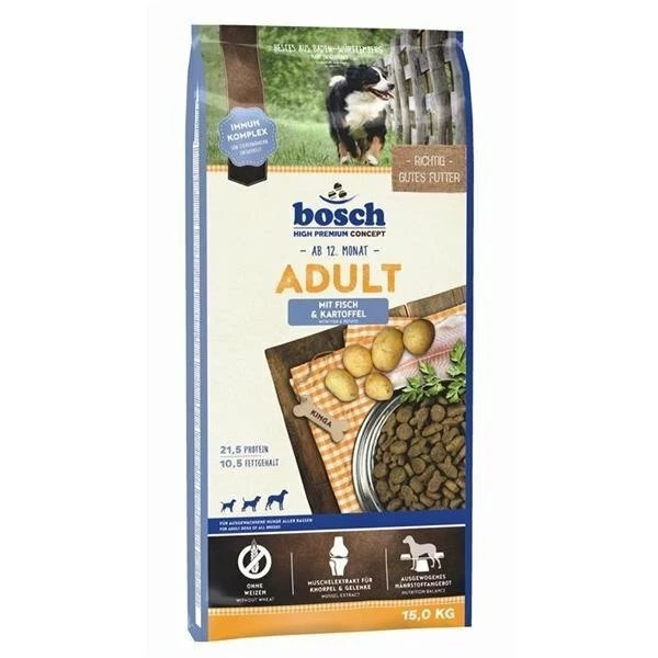 2x15kg Bosch Adult Fisch & Kartoffel Hundefutter - Bild 1 von 1
